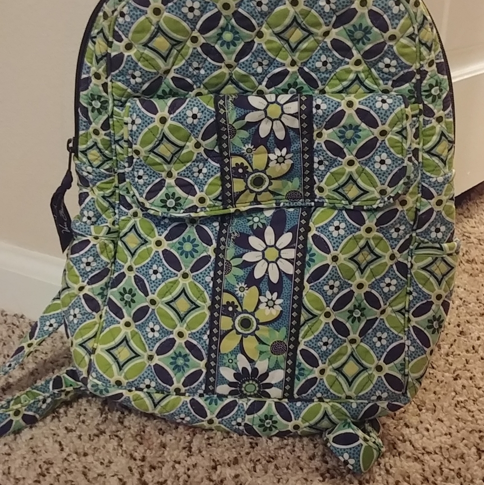 Vera Bradley Small Backpack Daisy Daisy